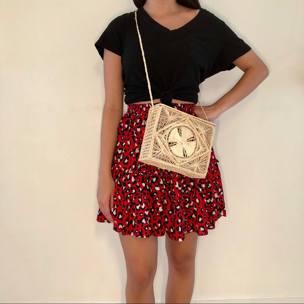 Rectangular Straw Bag - Picture 8 of 8